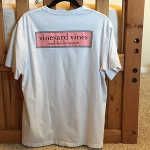 Vineyard Vines White Logo Tee